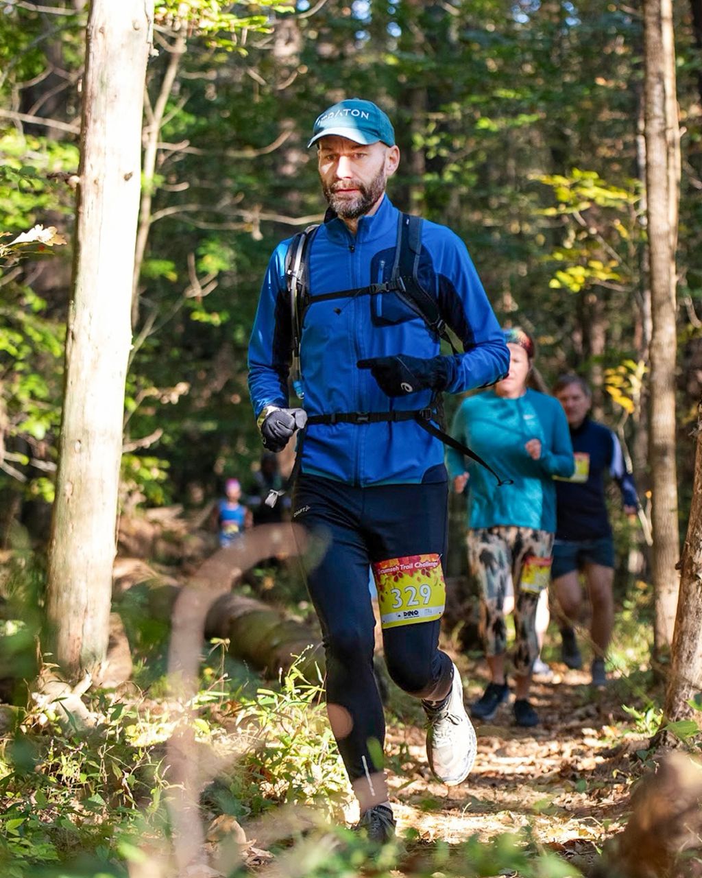 Emil Bojvall on the Tecusmeh Trail challenge Emil Bojvall on the Tecusmeh Trail challenge