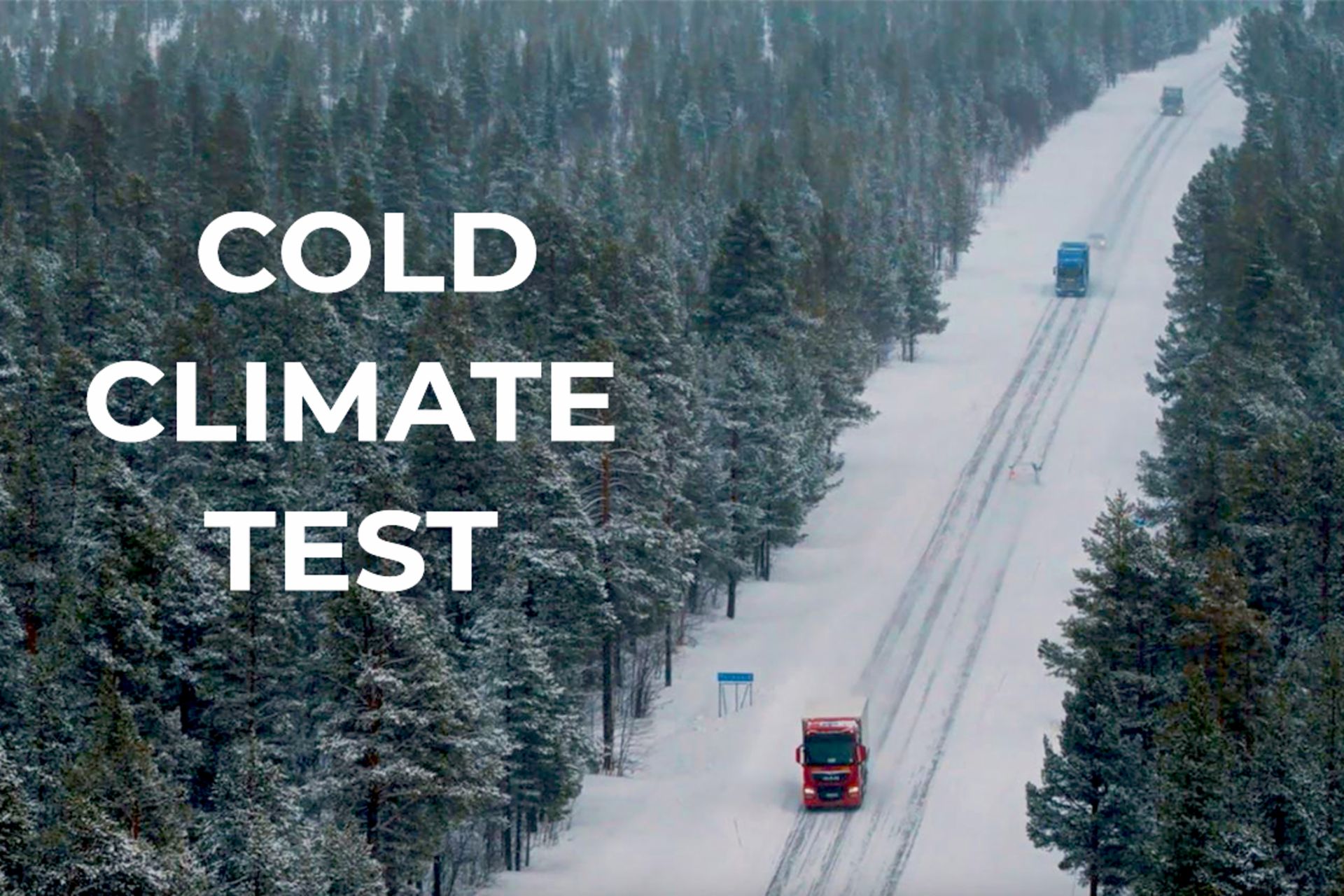 Close to the arctic circle our TRATON engineers met for the “Cold Climate Test 2019”.