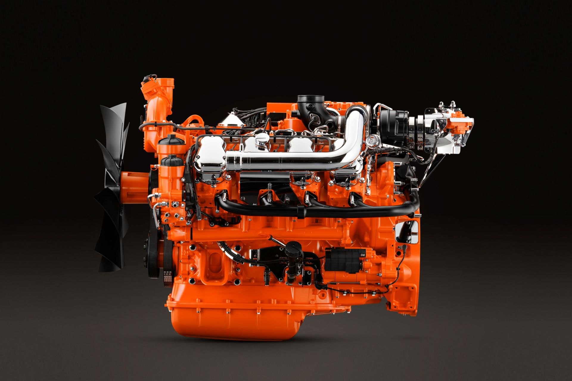 Thanks to connected engines lengthy downtime can be avoided.
                     