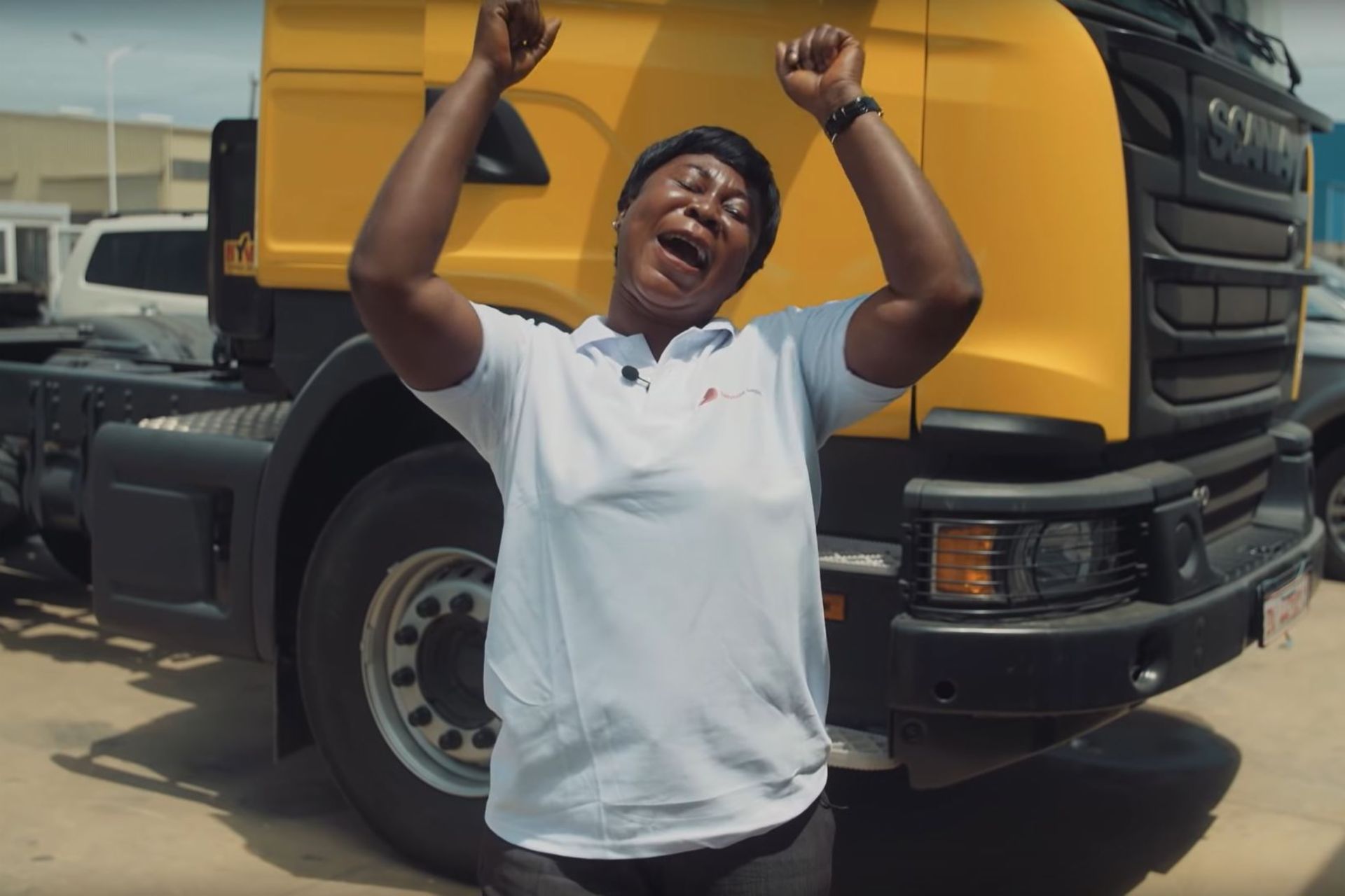 Nearly 100 women have trained to become bus or truck drivers in the capital city, Accra.