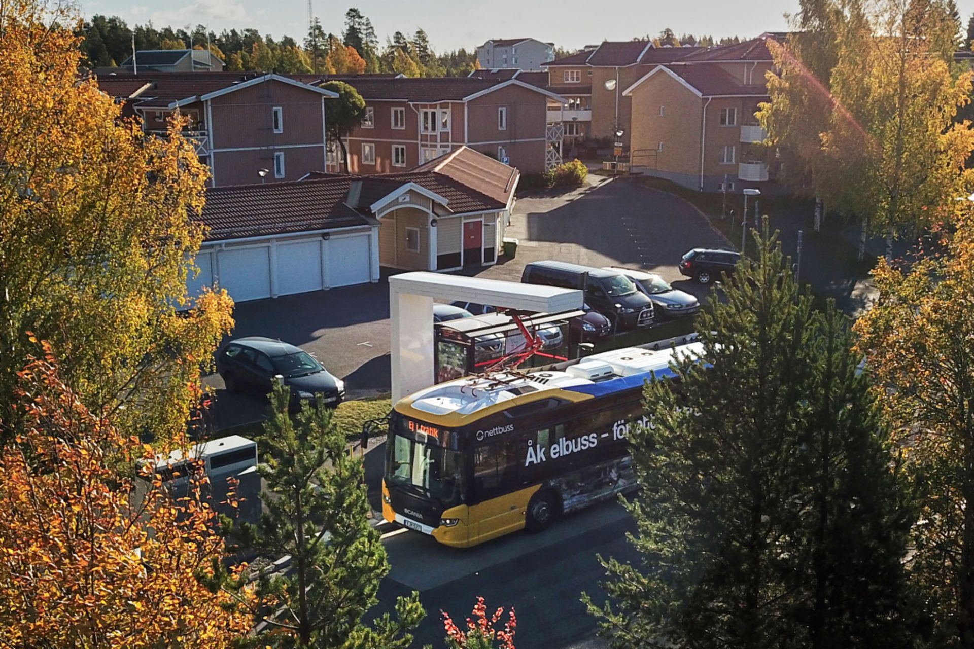 Östersund's sustainable electric buses