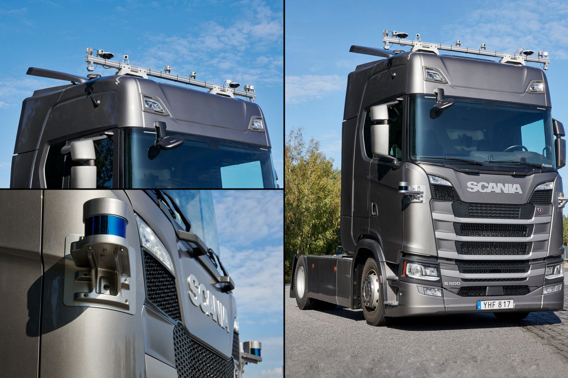 Autonomous truck from Scania is on the road with TuSimple technology