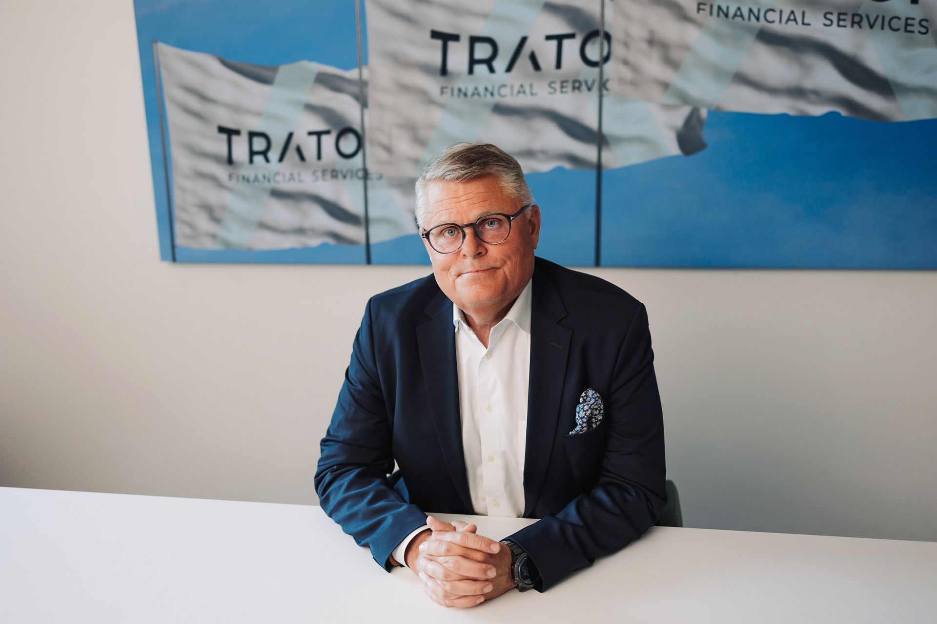 Johan Haeggman, CEO of TRATON Financial Services
                     