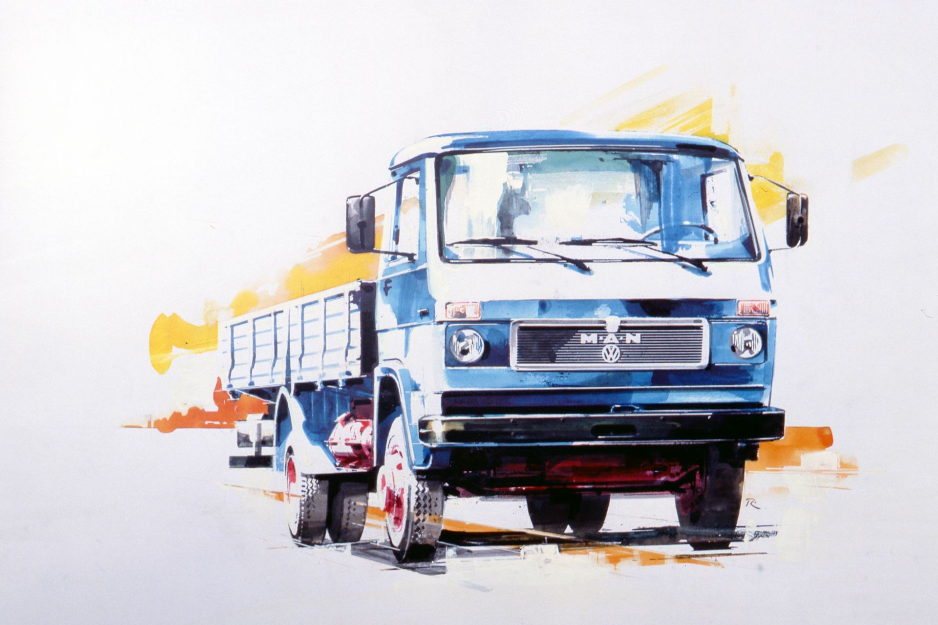MAN VW G90 Drawing 1983