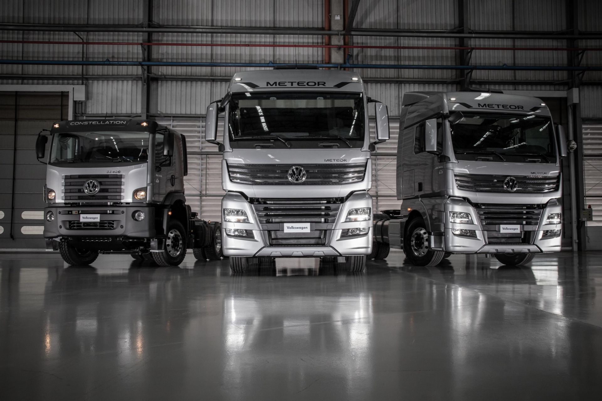 Three VW-Trucks