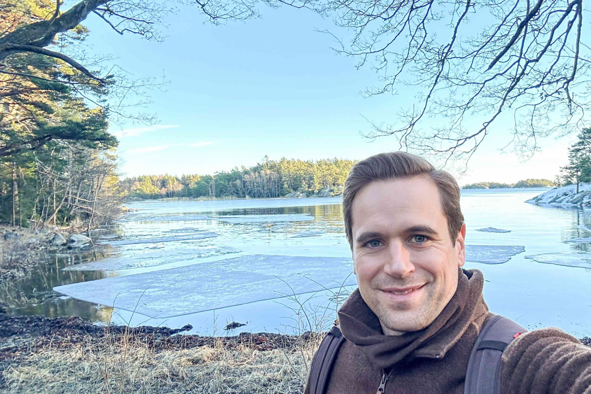 Selfie Philipp Lassernig Björnö Naturreservat Selfie Philipp Lassernig Björnö Naturreservat