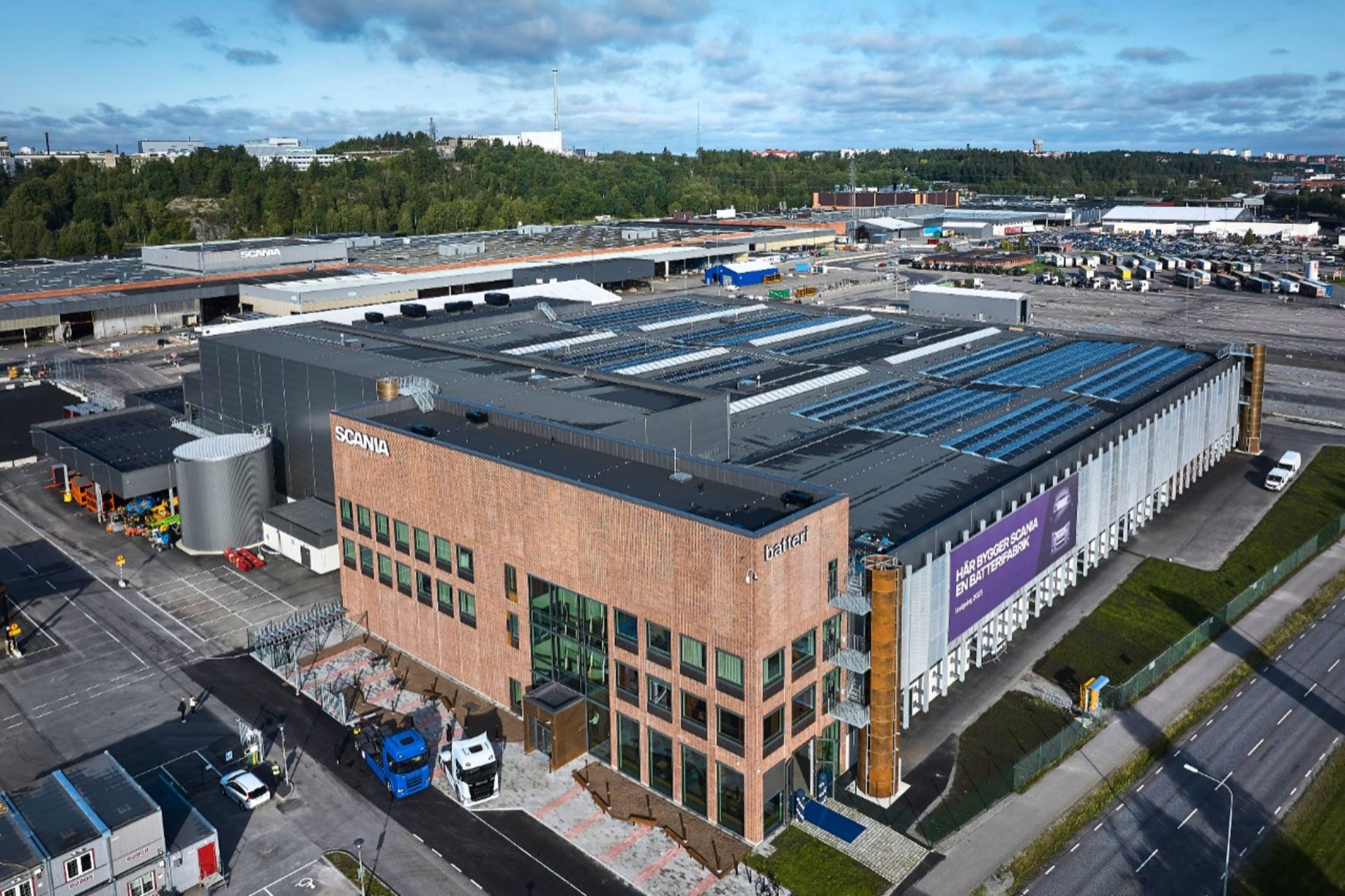 the battery plant from the Scania Newsroom.