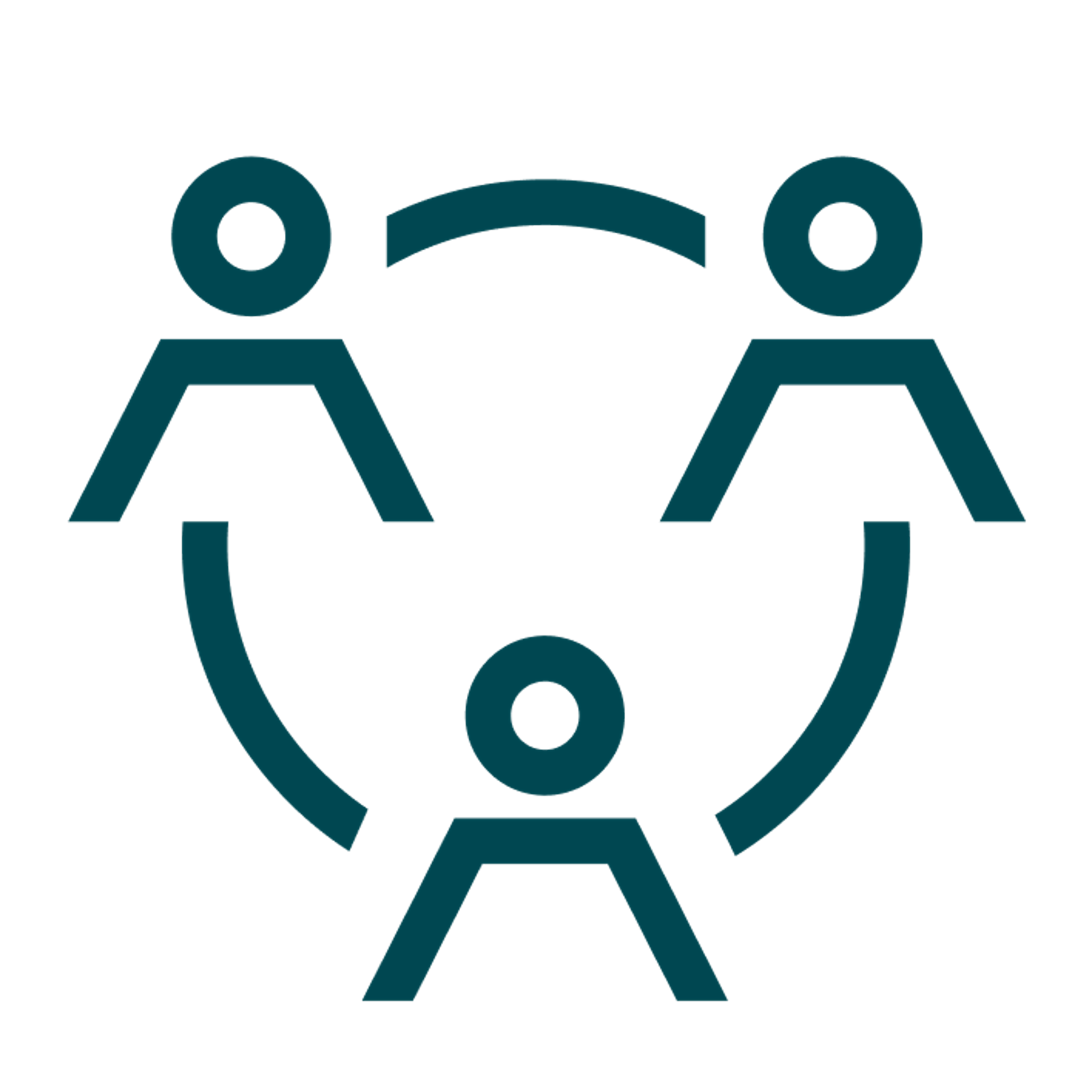 TRATON People & Interaction – Cooperation icon blue